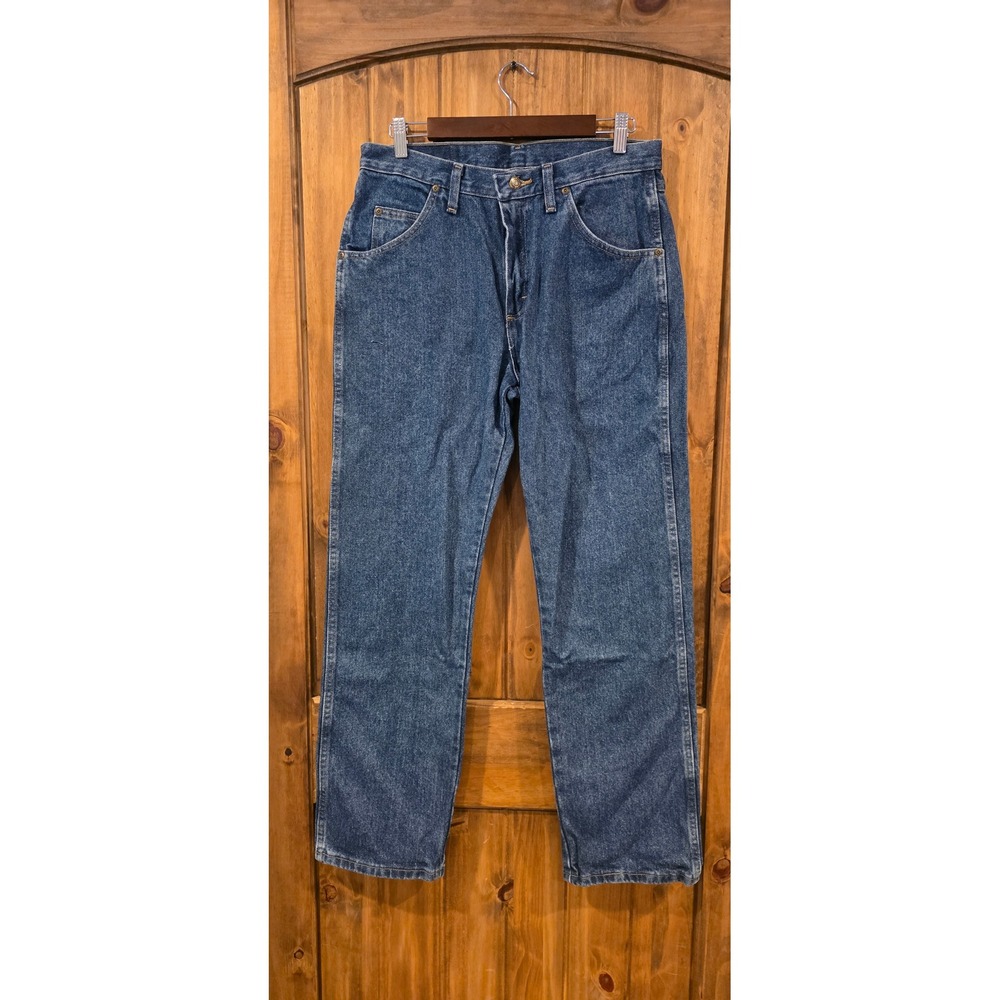 Wrangler Five Star Jeans Mens 32x30 Blue New Regular Fit Straight Leg 96501DS